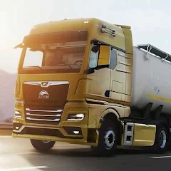 欧洲卡车模拟器3普通版:体验驾驶卡车运输的长途旅行。