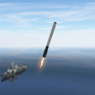 火箭降落模拟器（Rocket Landing Simulator）:模拟火箭，平稳降落。
